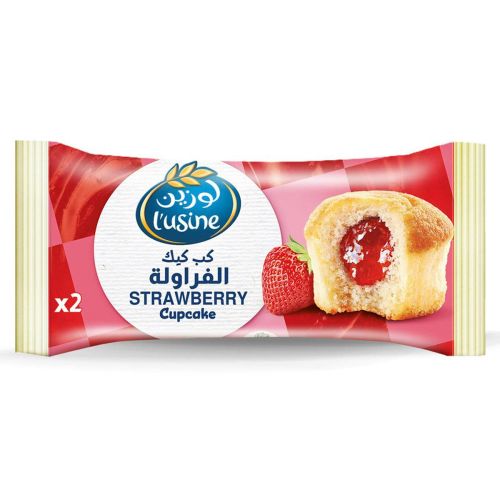 Lusine Strawberry Cup Cake 60g