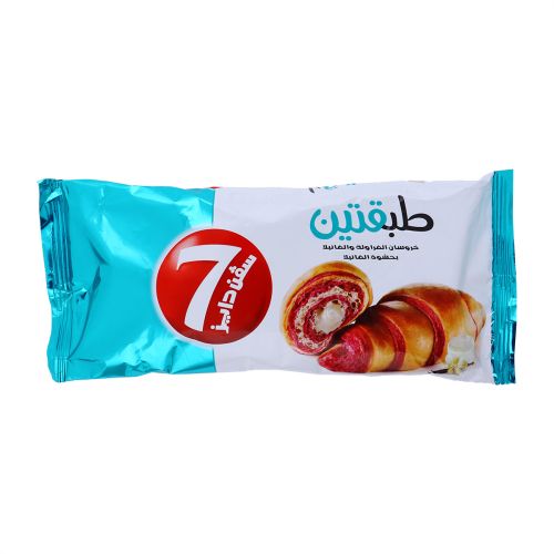7Days Jumbo Strawberry Vanilla Croissant 90g