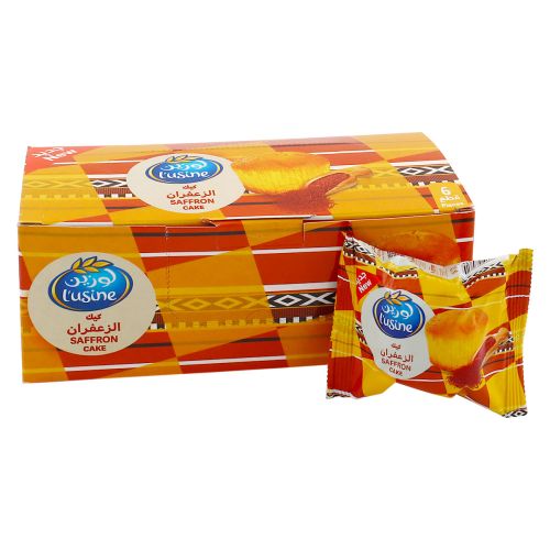 Lusine Saffron Cake 6 Pieces