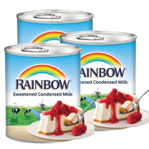 Rainbow Sweet Condensed Milk 3x397g
