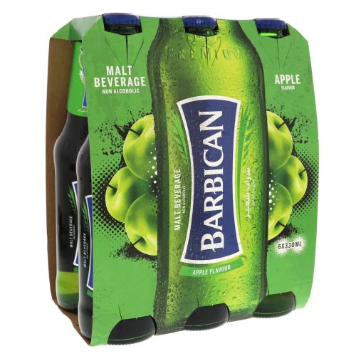 Barbican Apple Flavored Alcohol Free Drink 6X330ml