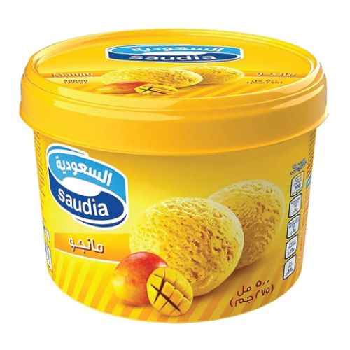 السعودية آيس كريم مانجو 500 مل