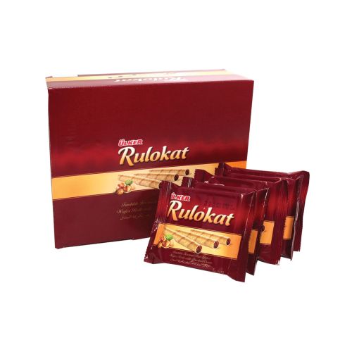 Ulker Rulokat Wafer Rolls With Hazelnut Cream 24x24g