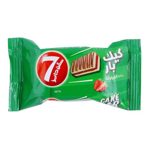 7Days Strawberry Filling Cake Bar 25g