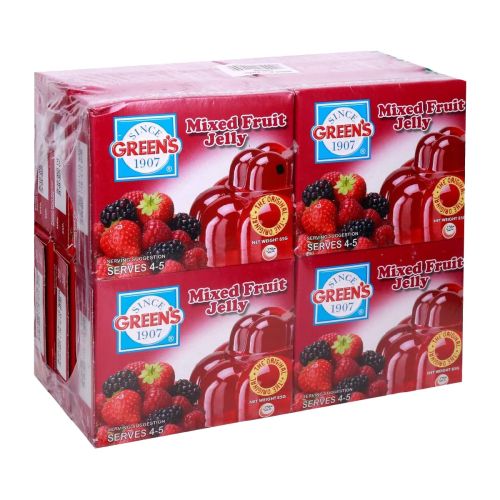 Green's Jelly Assorted 12x85g