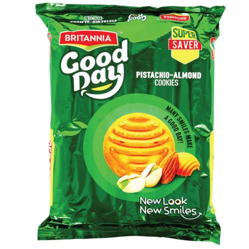 Britannia Good Day Pistachio & Almond Cookies 8x72g