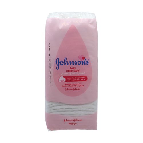 Johnsons Baby Coton Wool 80g