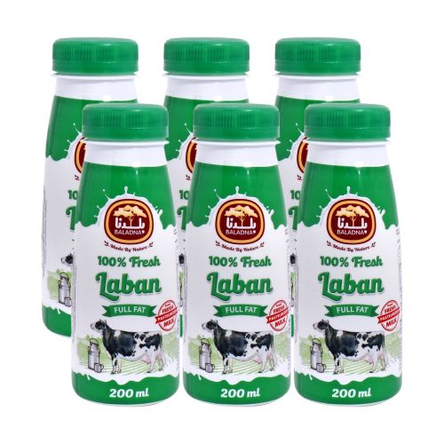 Baladna Fresh Laban 6x200ml