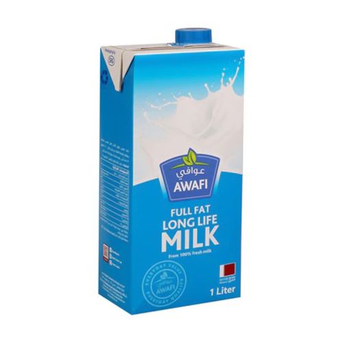 Awafi Long Life Milk Full Fat 1L
