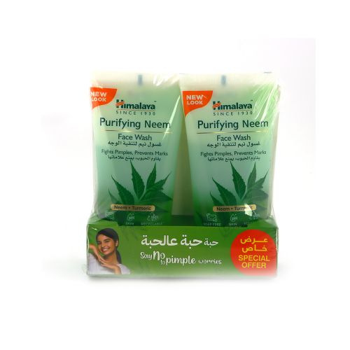 Himalaya Purifying Neem Face Wash 2x150ml