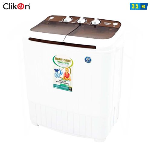 Clikon Twin Tub W/M 3.5Kg