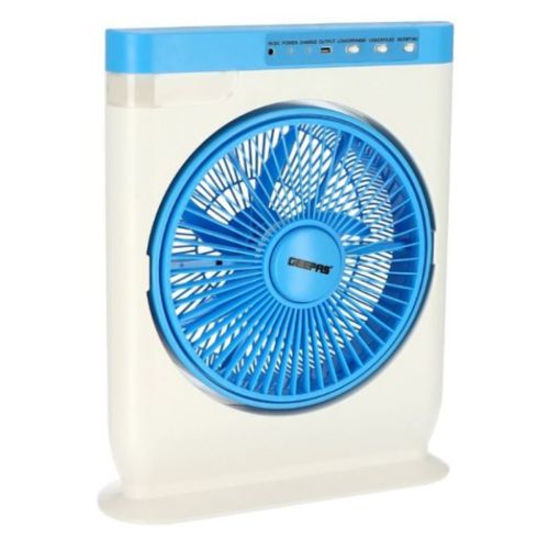 Geepas Fan Rechargable 12 inch box - GF919