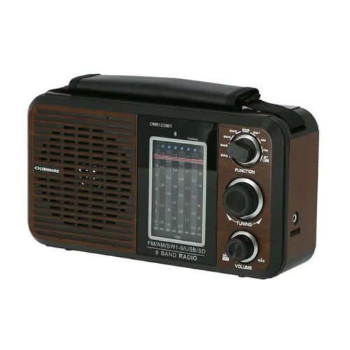 Olsenmark Rechargeable Radio FM/USB OMR1239