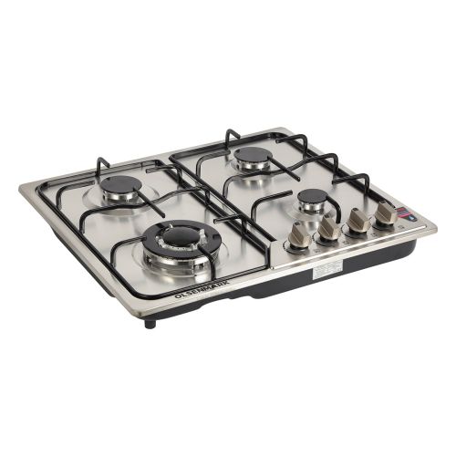 Olsenmark Gas Hob Stainless Steel 4 Gas Burner - OMCH1824