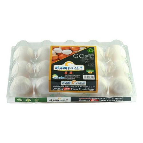 Al Zain White Egg Large 15 pcs