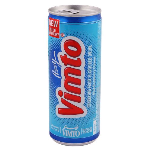 Vimto Sparkling Fruit Flavored Drink Blue Raspberry Flavour 250ml