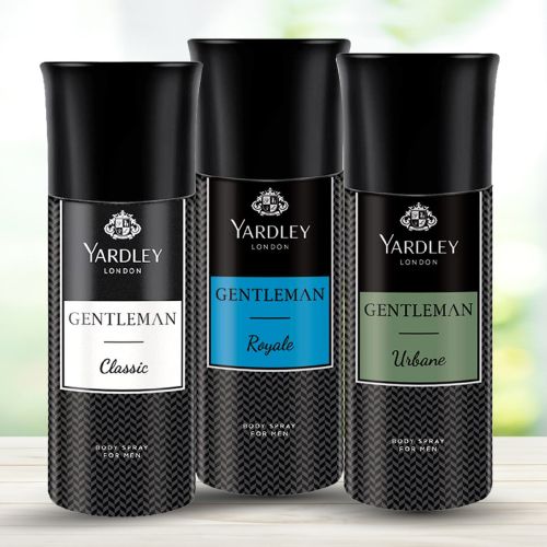 Yardley Body Spray For Men 3x100ml