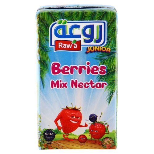 Raw'a Junior Berries Mix Nectar Juice 125ml