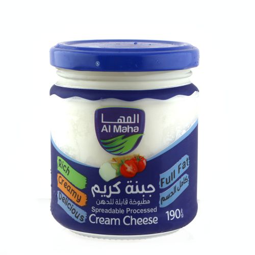 Almaha Spreadable Processed Cream Cheese 190g