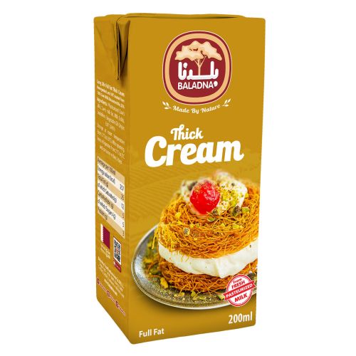 Baladna Thick Cream Full Fat 200ml