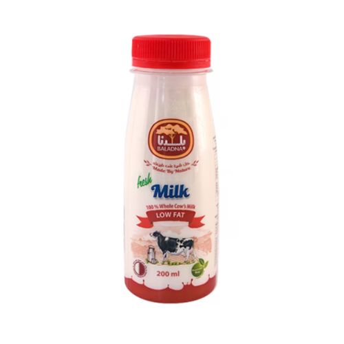 Baladna Low Fat Fresh Milk 200ml
