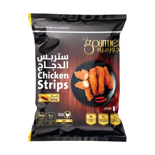 Gourmet Chicken Strips Spicy 750g