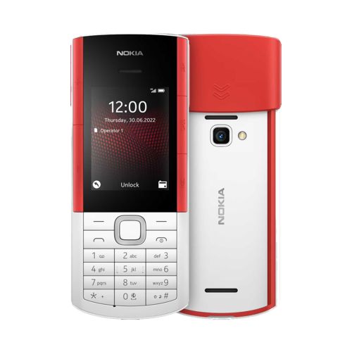 هاتف نوكيا 5710 إكسبريس أوديو 4G المحمول باللون الأبيض