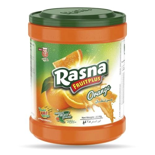 Rasna Fruitplus Instant Drink Orange 2.5kg