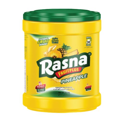 Rasna Fruit Plus Pineapple 2.5kg