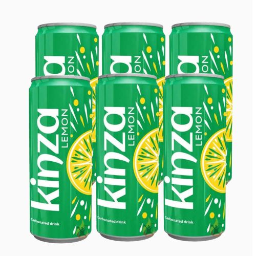 Kinza Carbonated Drink Assorted 6x250ml