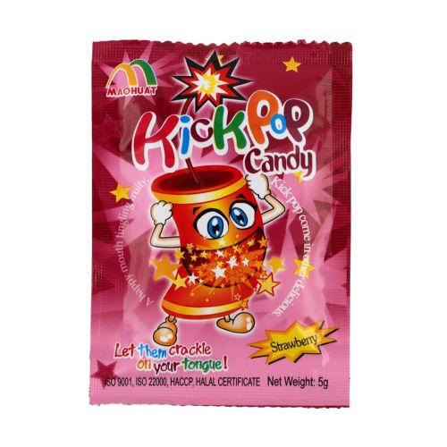Kick Pop Candy Strawberry 5g