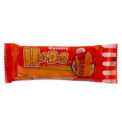 Gummy Hotdog Candies 20g
