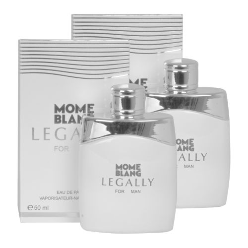 Mome Blang Legally For Man Eau De Parfume 2x50ml