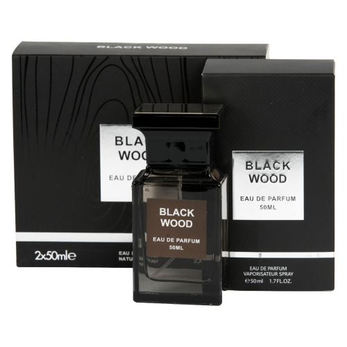 Black Wood Eau De Parfum 2x50ml