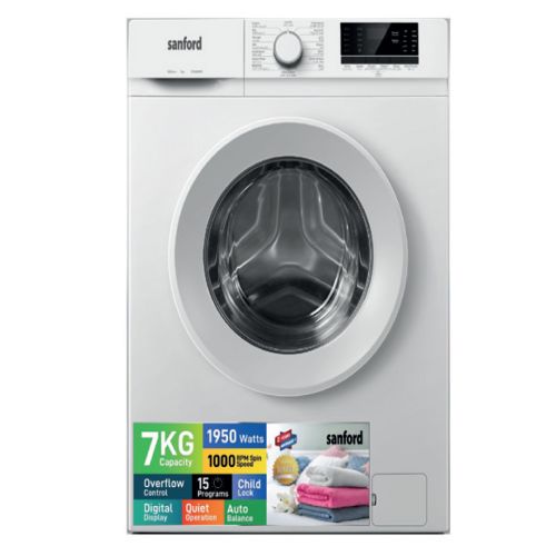Sanford Front Load Washing Machine 7kg SF826WM BS
