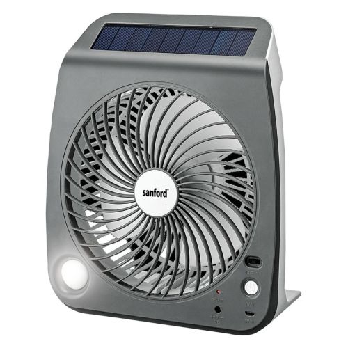 Sanford 7 Inch Rechargeable Solar Table Fan SF6654RTF