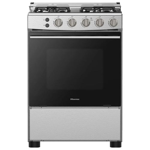 Hisense Stainless Steel Gas Cooking Range 4 Burner 60X60cm HFG60121X