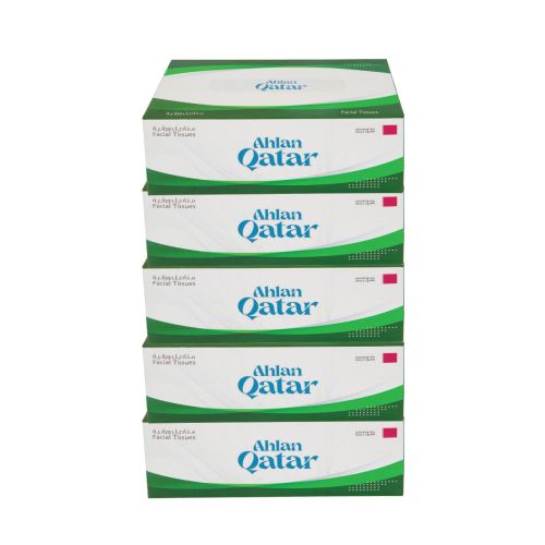 Ahlan Qatar Facial Tissue 5x180 Sheet
