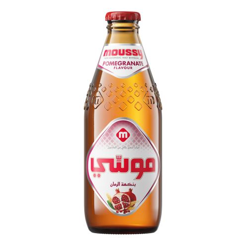 Moussy Pomegranate Flavour Non Alcoholic Malt Beverage 330ml