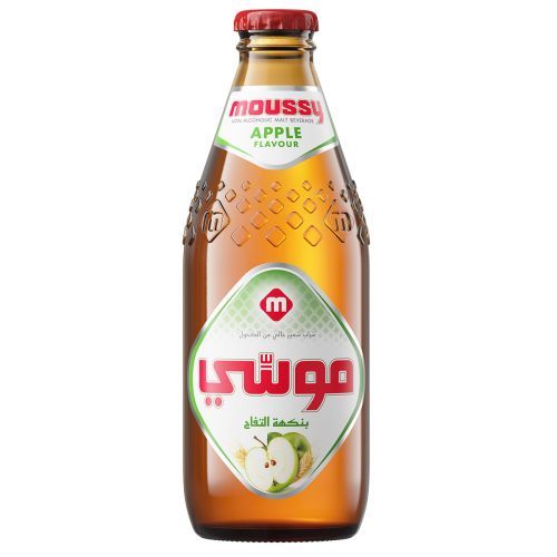Moussy Apple Flavour Non Alcoholic Malt Beverage 330ml