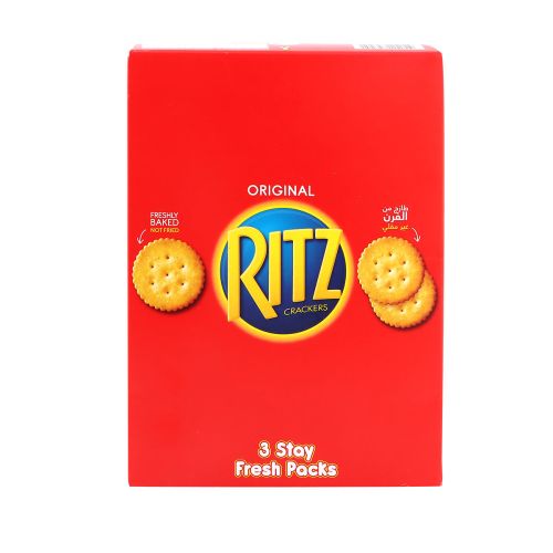 Ritz Original Cracker Biscuits 3X99g