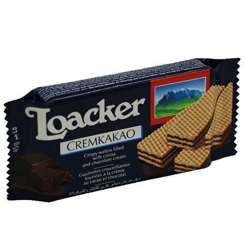 Loacker Cremkakao Wafers Filled With Chocolate Cream 45g