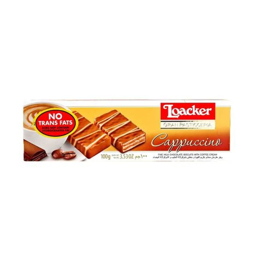 Loacker Gran Pasticceria Cppiccino Wafers 100g