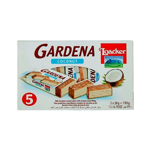 Loacker Gardena Coconut Wafers 5x38g