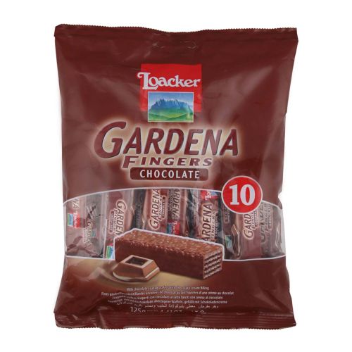 Loacker Gardena Chocolate Fingers 125g