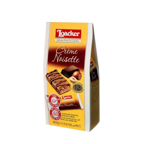 Loacker Gran Pasticceria Chocolate Bar Creme Noisette 99.6g