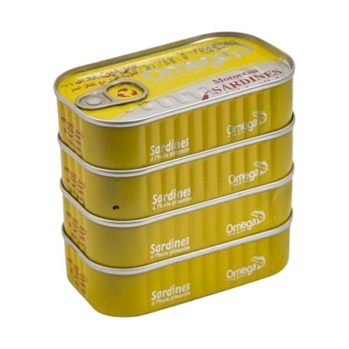 Omega Sardines with Chilli 4x125g