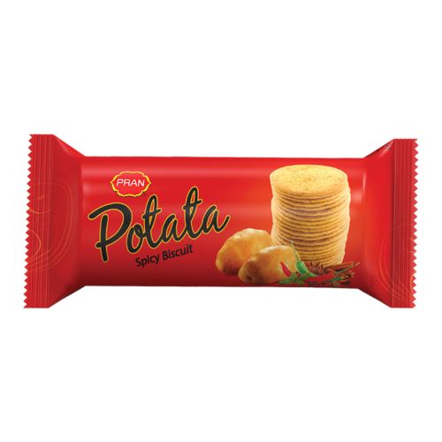 Pran Potato Biscuit Spcy Fl50G