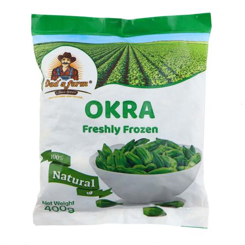 Dad's Farm Okra Freshly Frozen 400g
