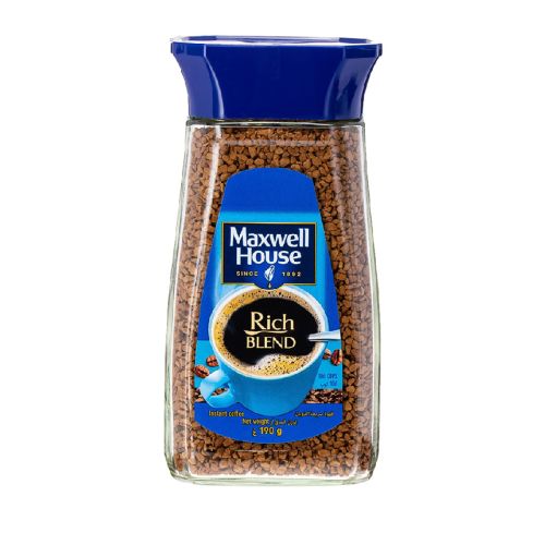 Maxwell House Rich Blend Coffee 190g